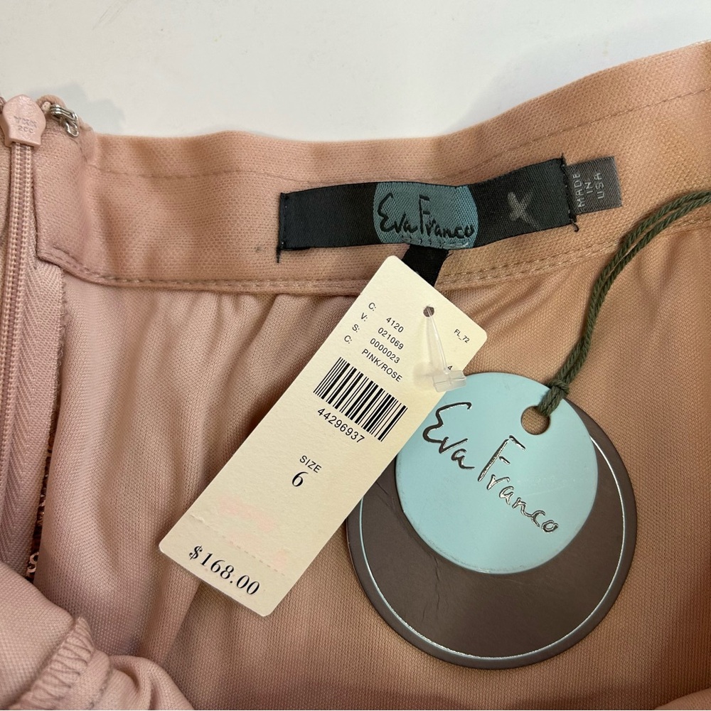 🆕 Anthropologie Eva Franco Blush Rose Sequin Tulle Maxi Skirt - Picture 6 of 10